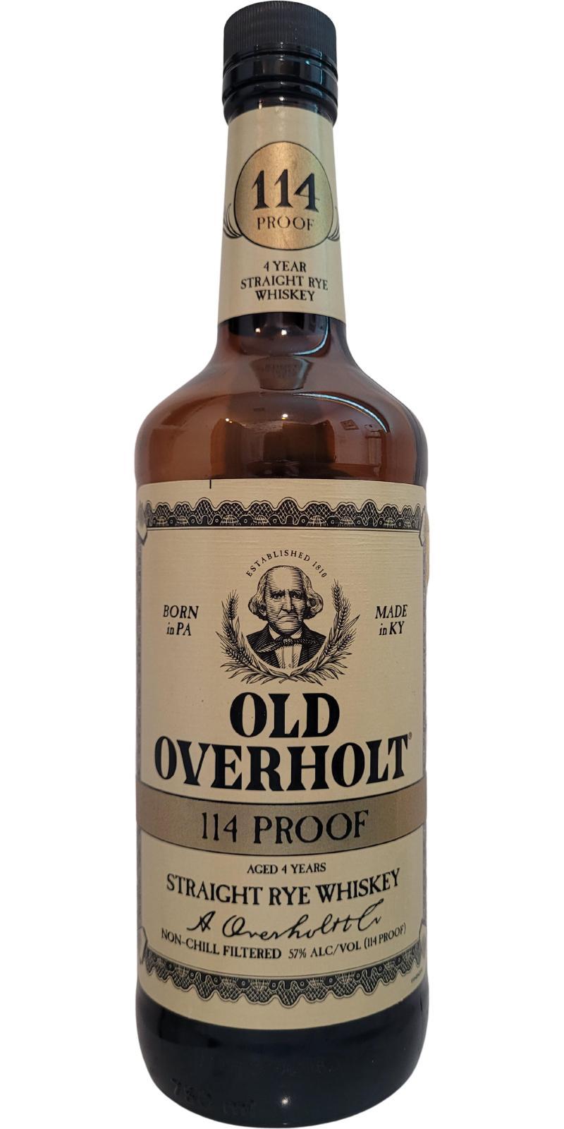 Old Overholt 04-year-old  114 Proof