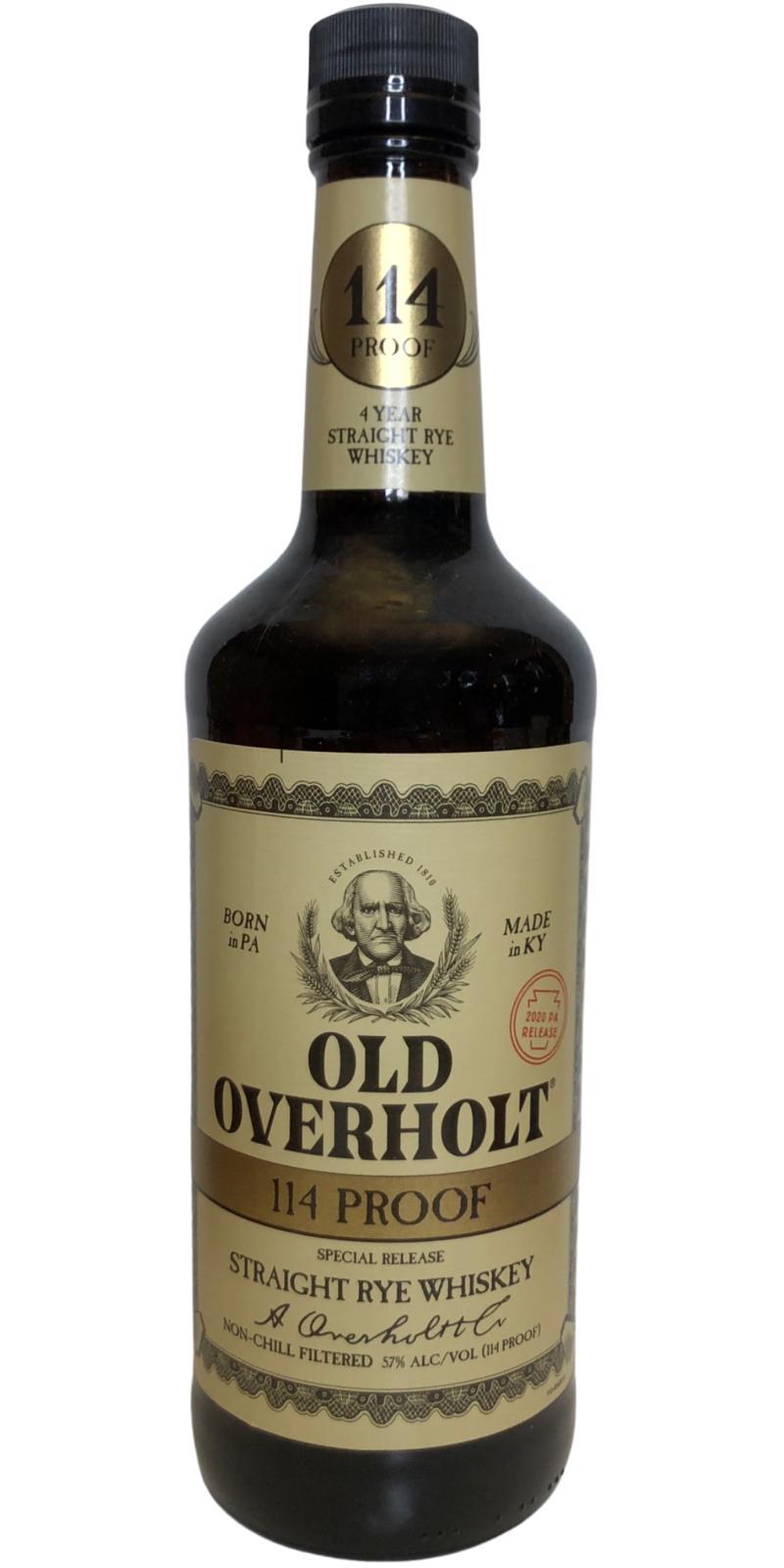 Old Overholt 04-year-old  Straight Rye Whiskey