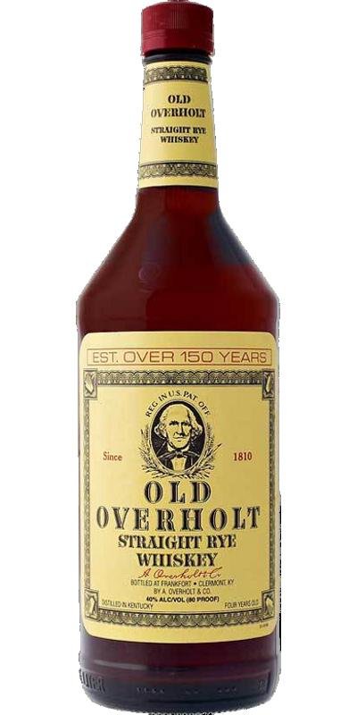 Old Overholt 04-year-old  Straight Rye Whiskey
