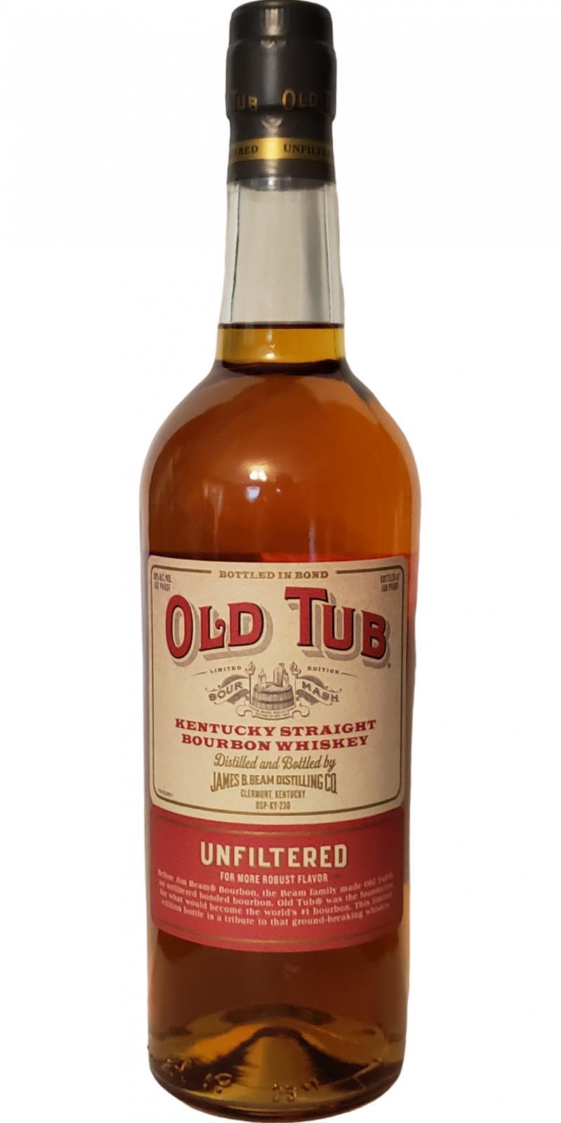 Old Tub 04-year-old  Bottled in Bond