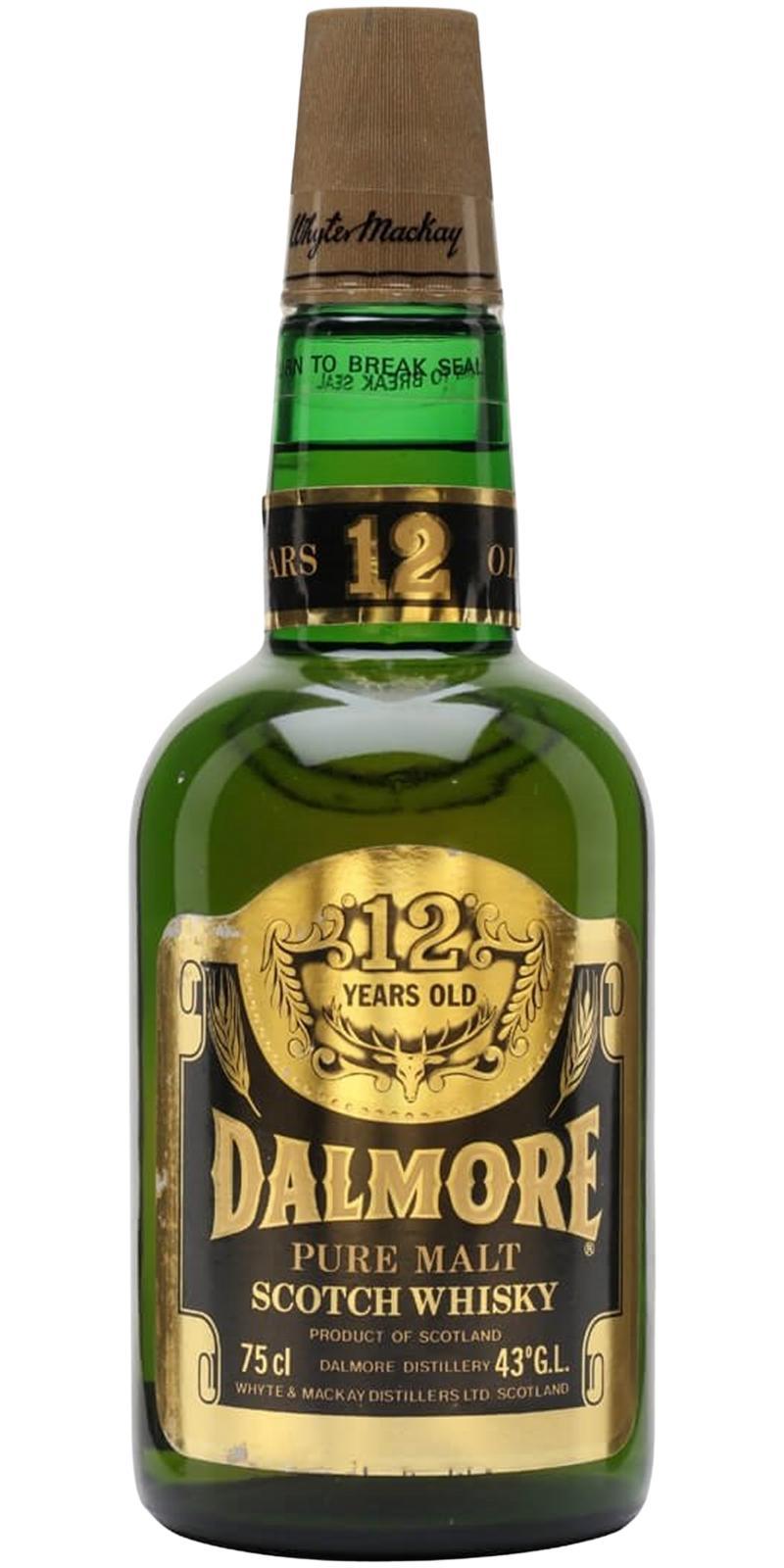 Dalmore 12-year-old  Pure Malt Scotch Whisky