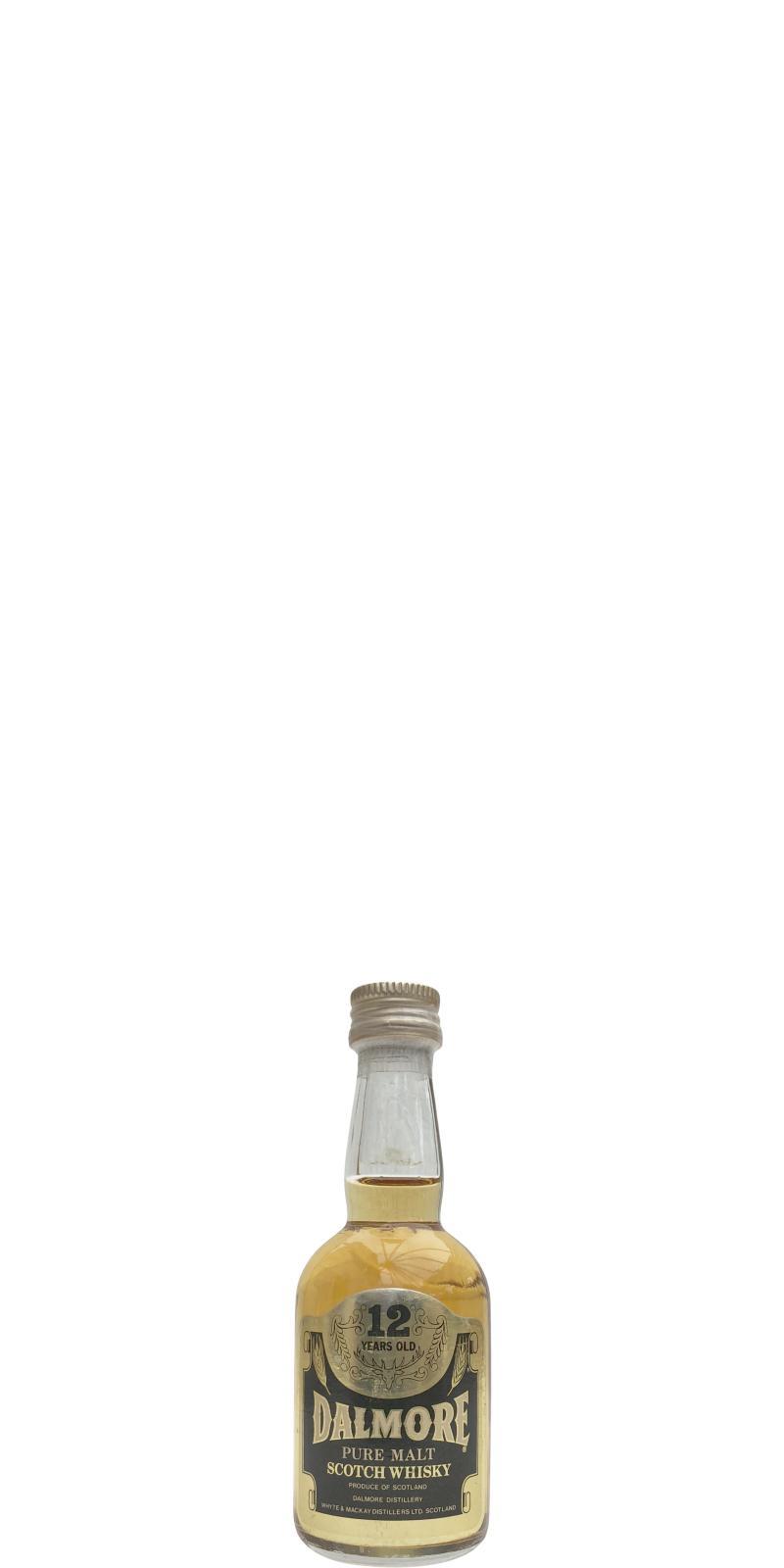 Dalmore 12-year-old  Pure Malt Scotch Whisky - Miniature