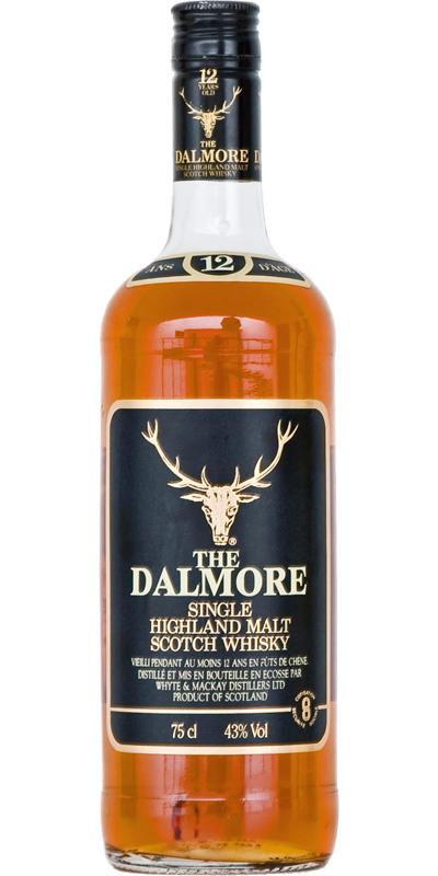 Dalmore 12-year-old  French Black Label - Single Highland Malt