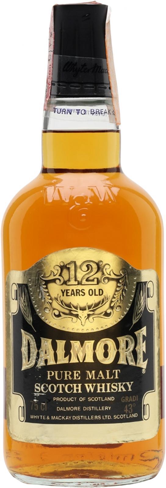 Dalmore 12-year-old  Pure Malt Scotch Whisky