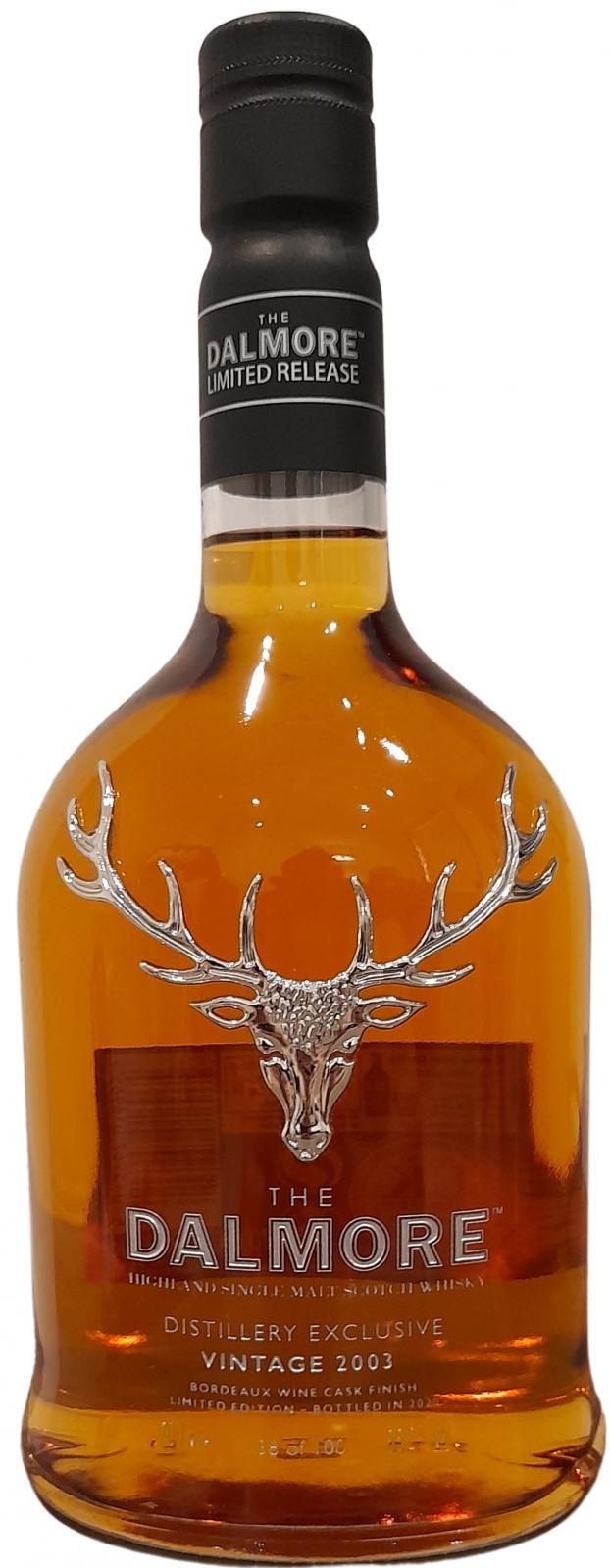 Dalmore 2003  Distillery Exclusive