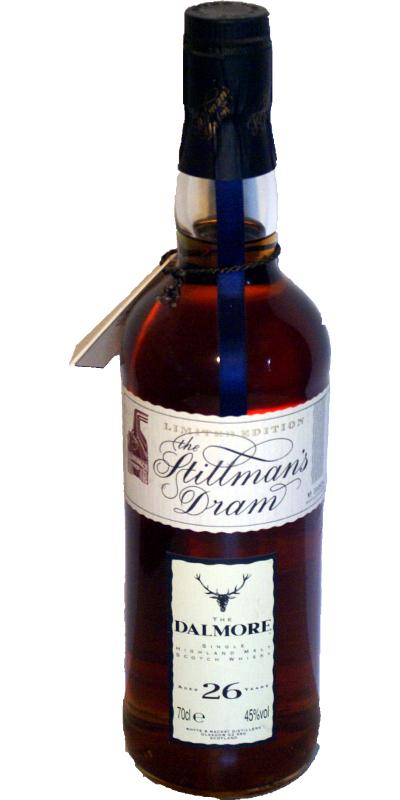 Dalmore 26-year-old  The Stillman's Dram