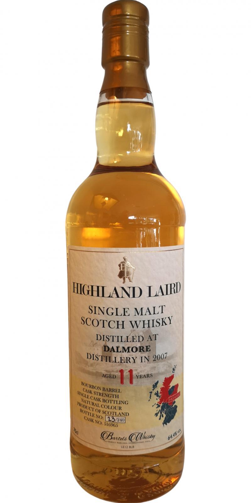 Dalmore 2007 BRI  Highland Laird