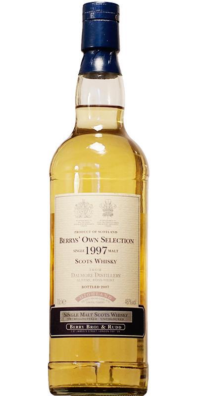 Dalmore 1997 BR  Berrys' Own Selection