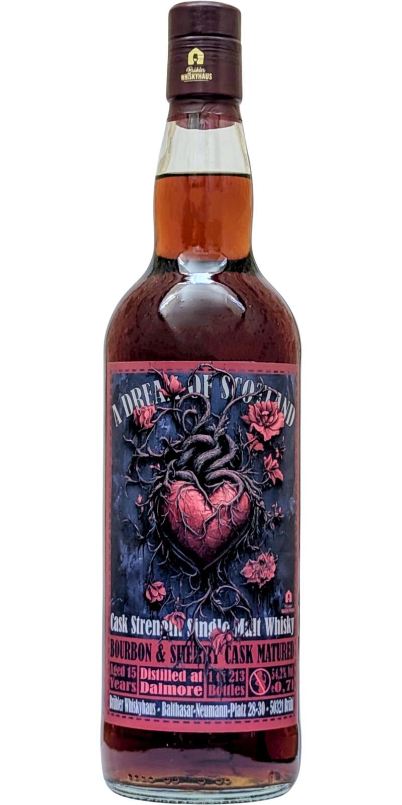 Dalmore 15-year-old BW  A Dream of Scotland