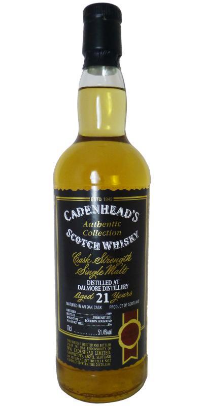 Dalmore 1989 CA  Authentic Collection