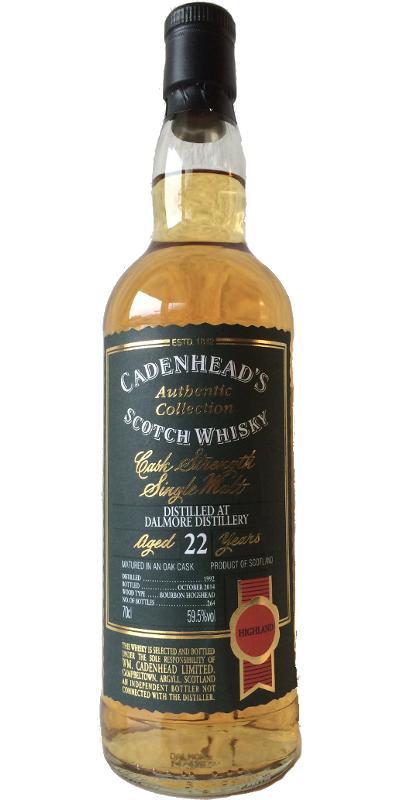 Dalmore 1992 CA  Authentic Collection