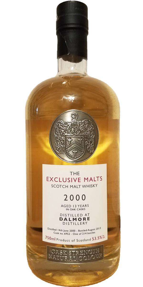 Dalmore 2000 CWC  The Exclusive Malts