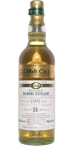 Dalmore 1991 DL  The Old Malt Cask