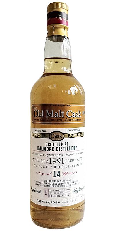 Dalmore 1991 DL  The Old Malt Cask