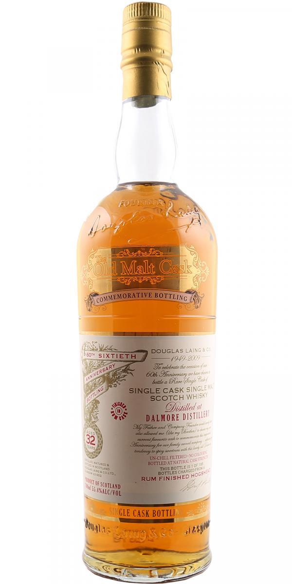Dalmore 32-year-old DL  The Old Malt Cask - 60th Anniversary Bottling
