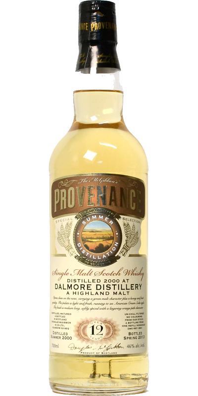 Dalmore 2000 McG  McGibbon's Provenance