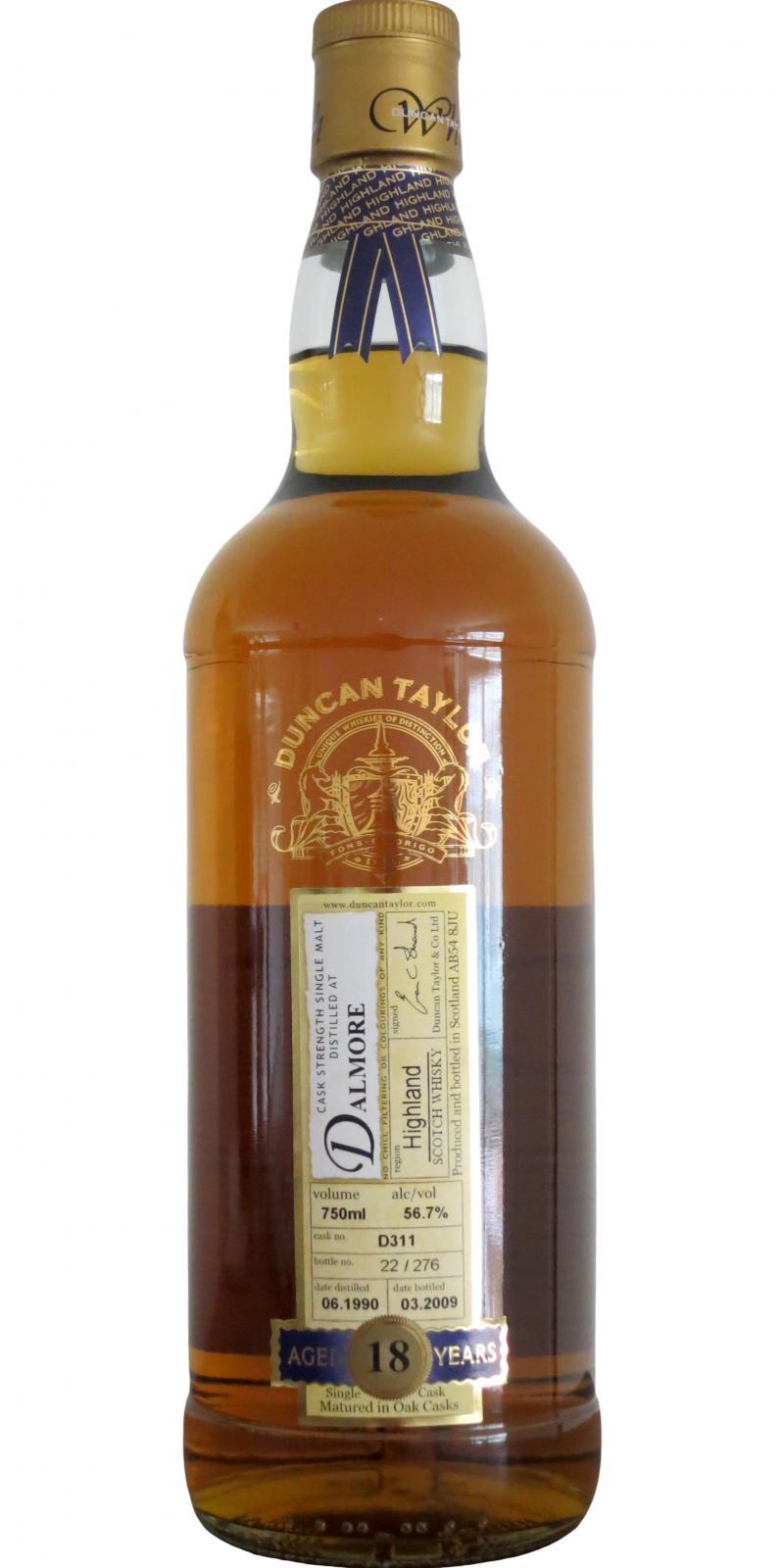 Dalmore 1990 DT  Rare Auld