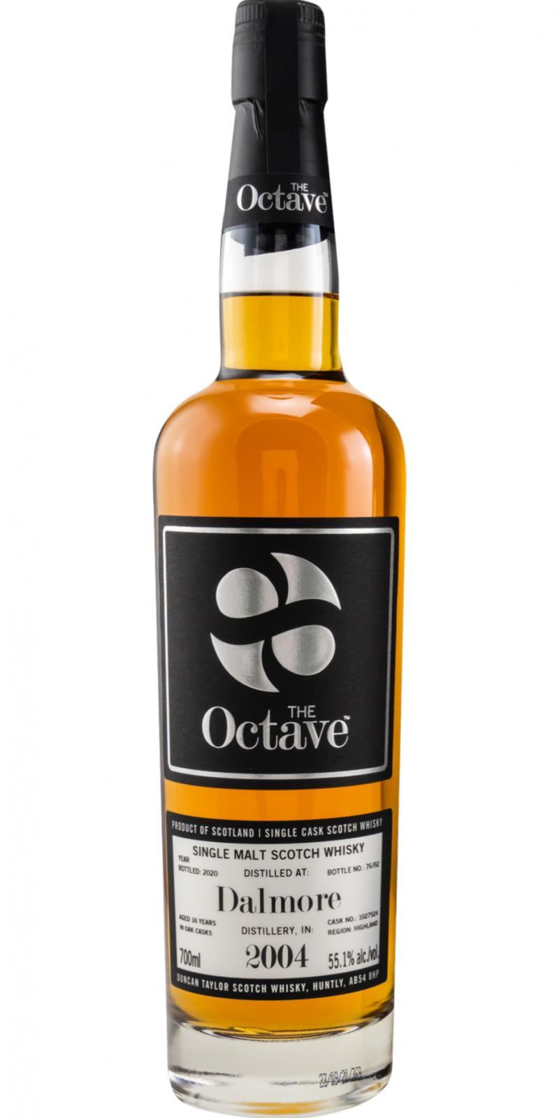 Dalmore 2004 DT  The Octave Premium