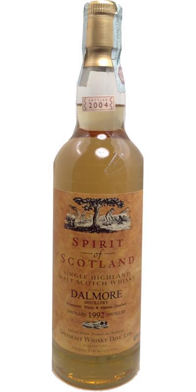 Dalmore 1992 GM  Spirit of Scotland