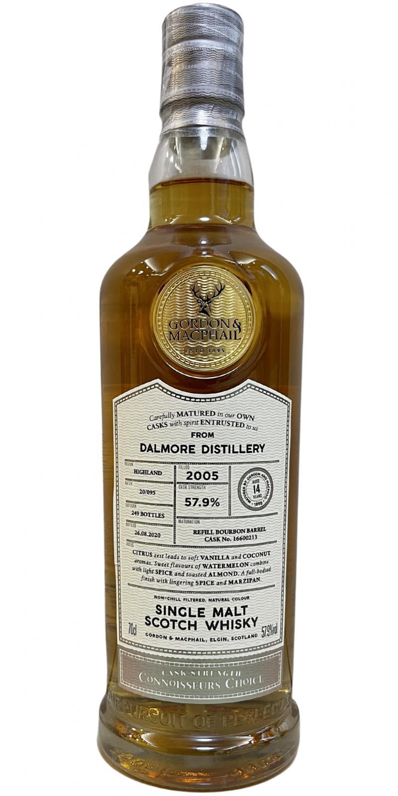 Dalmore 2005 GM  Connoisseurs Choice - Cask Strength