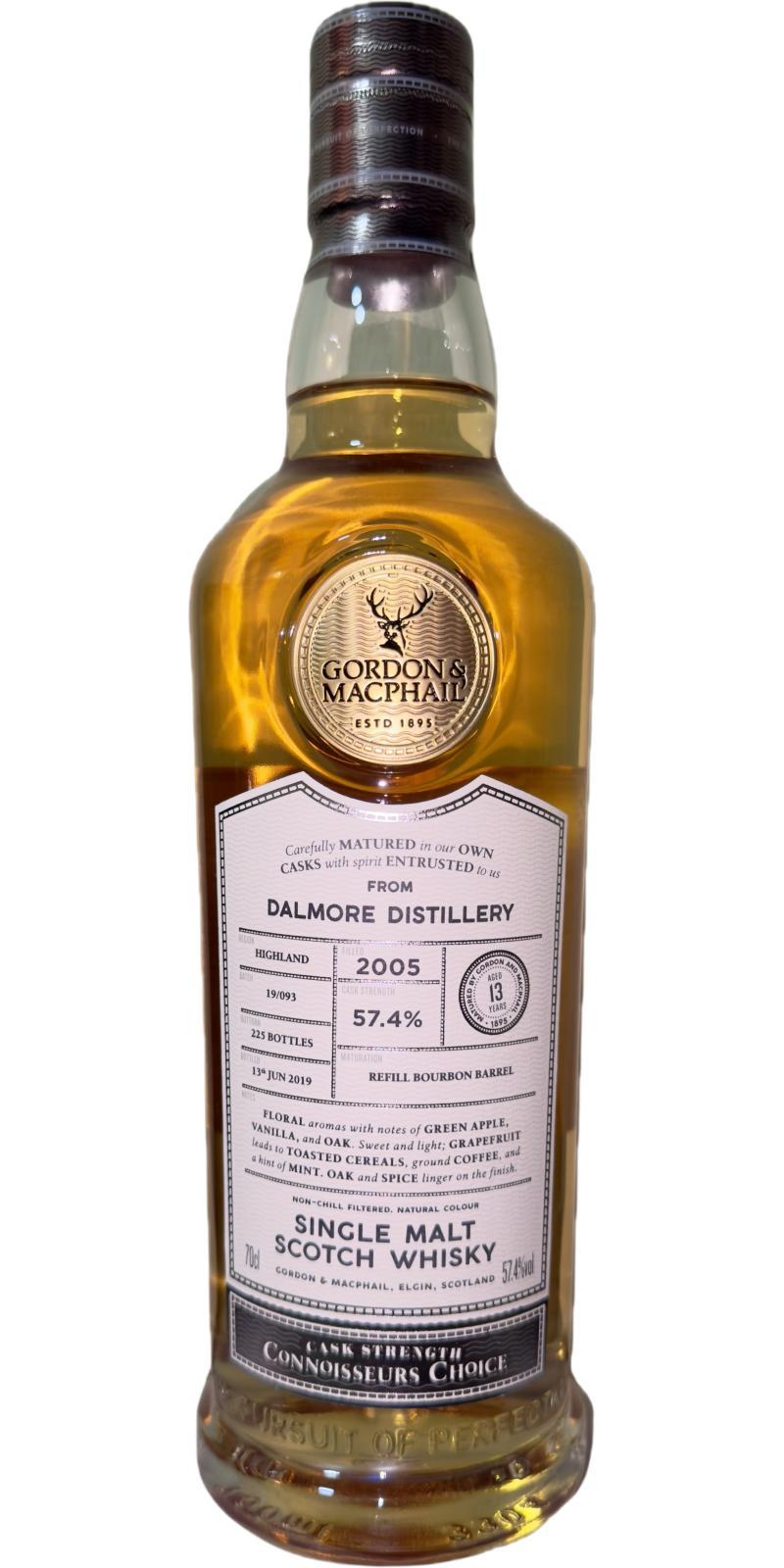 Dalmore 2005 GM  Connoisseurs Choice - Cask Strength