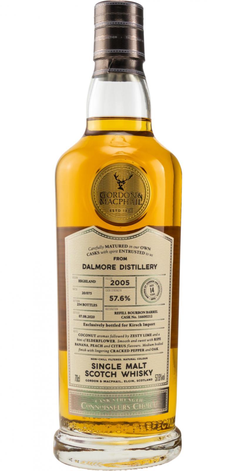 Dalmore 2005 GM  Connoisseurs Choice - Cask Strength