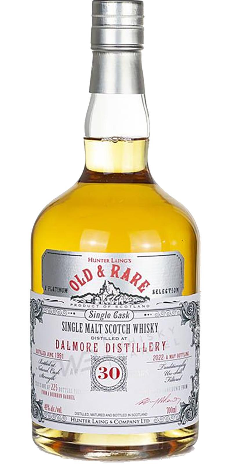 Dalmore 1991 HL  Old & Rare - A Platinum Selection