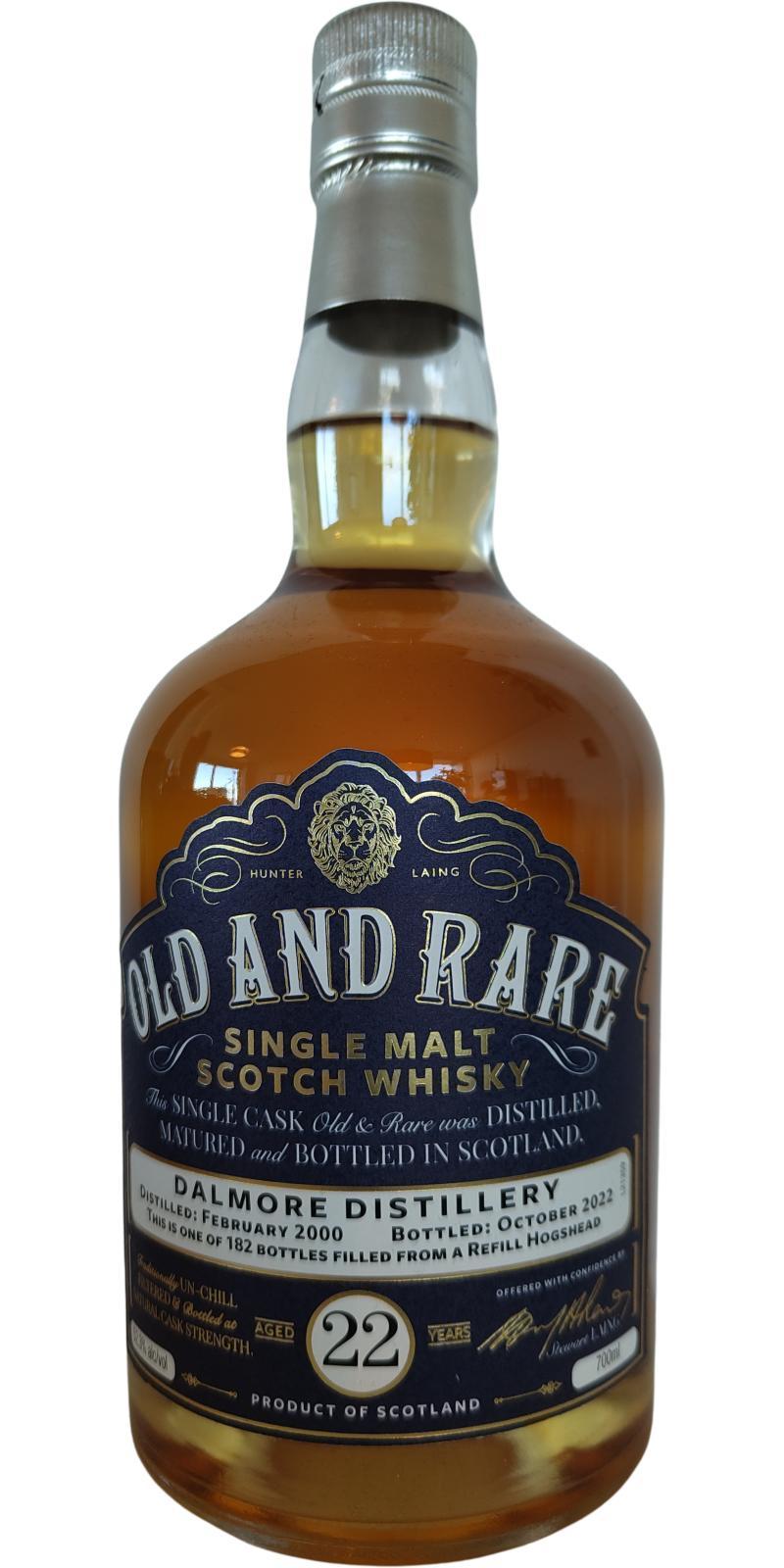 Dalmore 2000 HL  Old & Rare