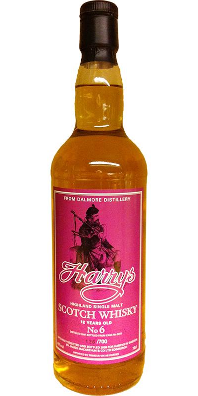Dalmore 1997 JM  Harrys No 6