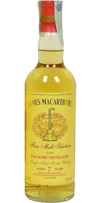 Dalmore 2007 JM  Fine Malt Selection