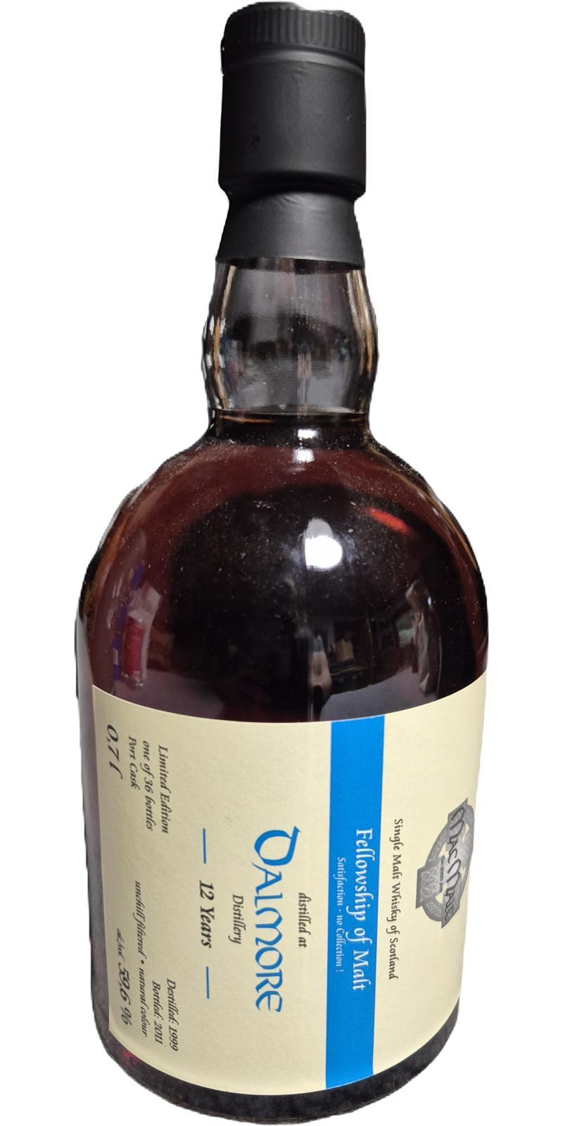Dalmore 1999 McM  Fellowship of Malt