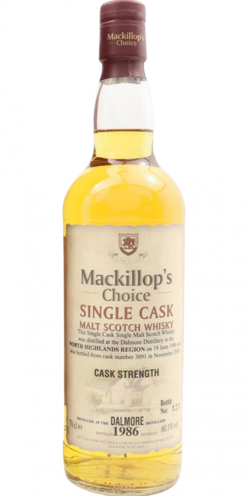 Dalmore 1986 McC  Single Cask