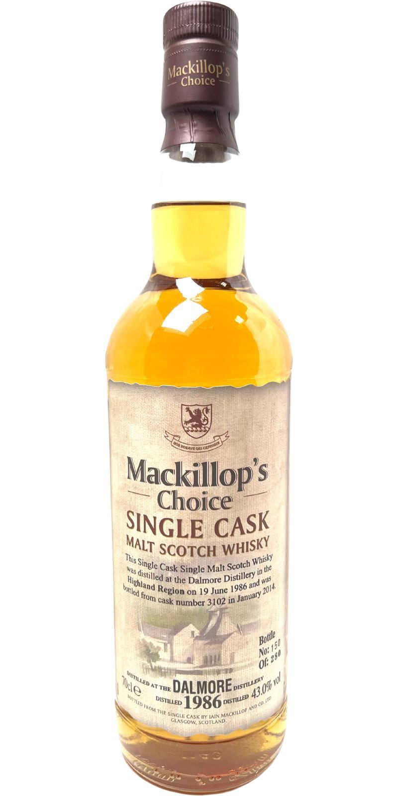 Dalmore 1986 McC  Single Cask