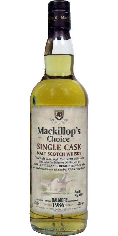 Dalmore 1986 McC  Single Cask