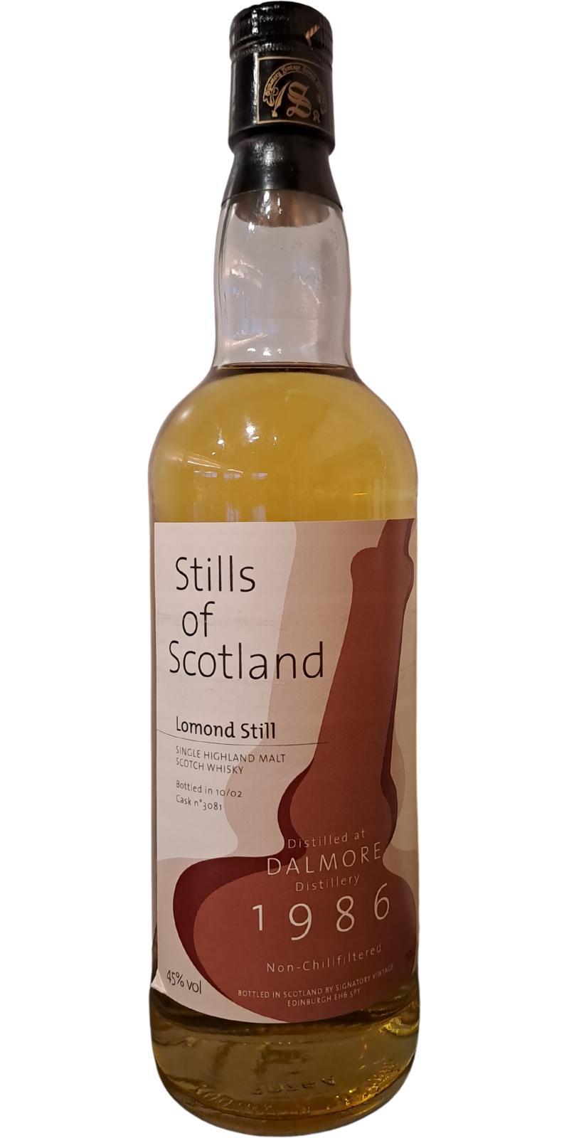 Dalmore 1986 SV  Stills of Scotland