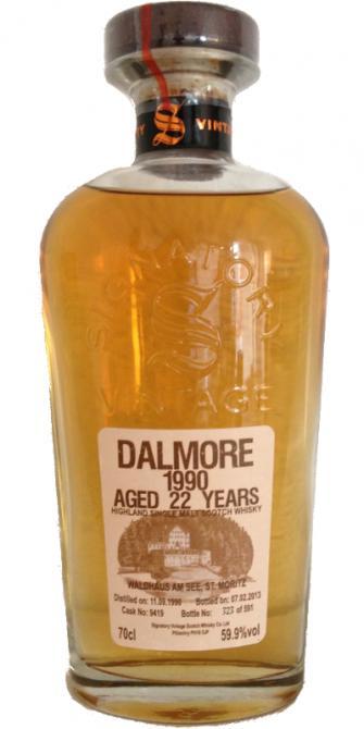 Dalmore 1990 SV  Cask Strength Collection