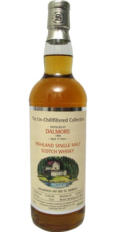 Dalmore 1990 SV  The Un-Chillfiltered Collection