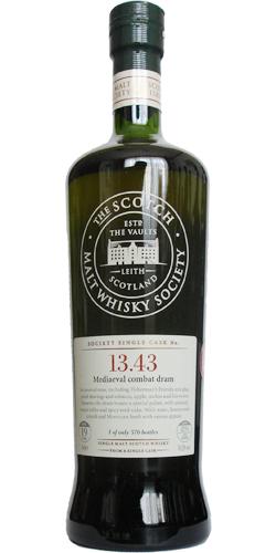 Dalmore 1988 SMWS 13.43  Mediaeval combat dram