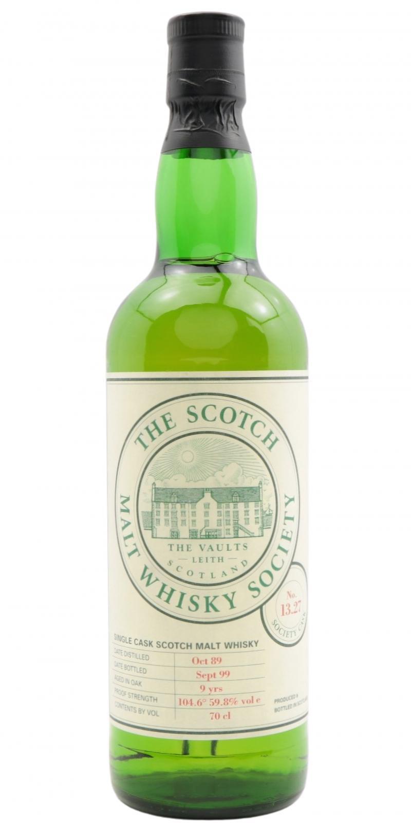 Dalmore 1989 SMWS 13.27