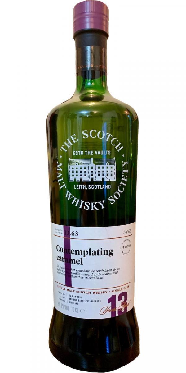 Dalmore 2005 SMWS 13.63  Contemplating caramel