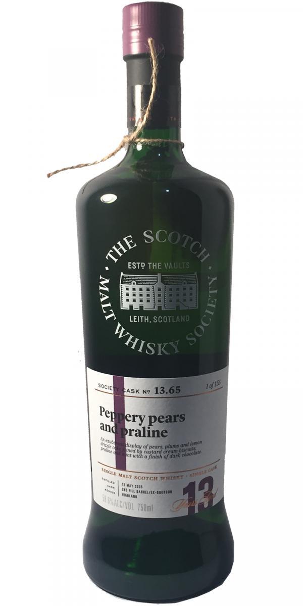 Dalmore 2005 SMWS 13.65  Peppery pears and praline
