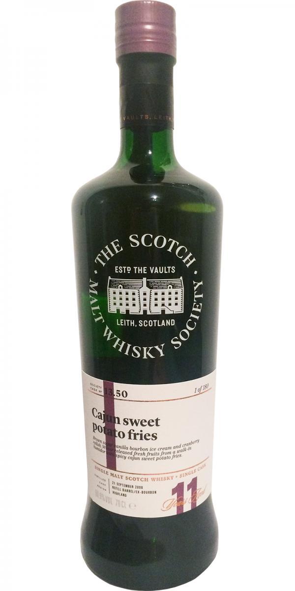 Dalmore 2006 SMWS 13.50  Cajun sweet potato fries