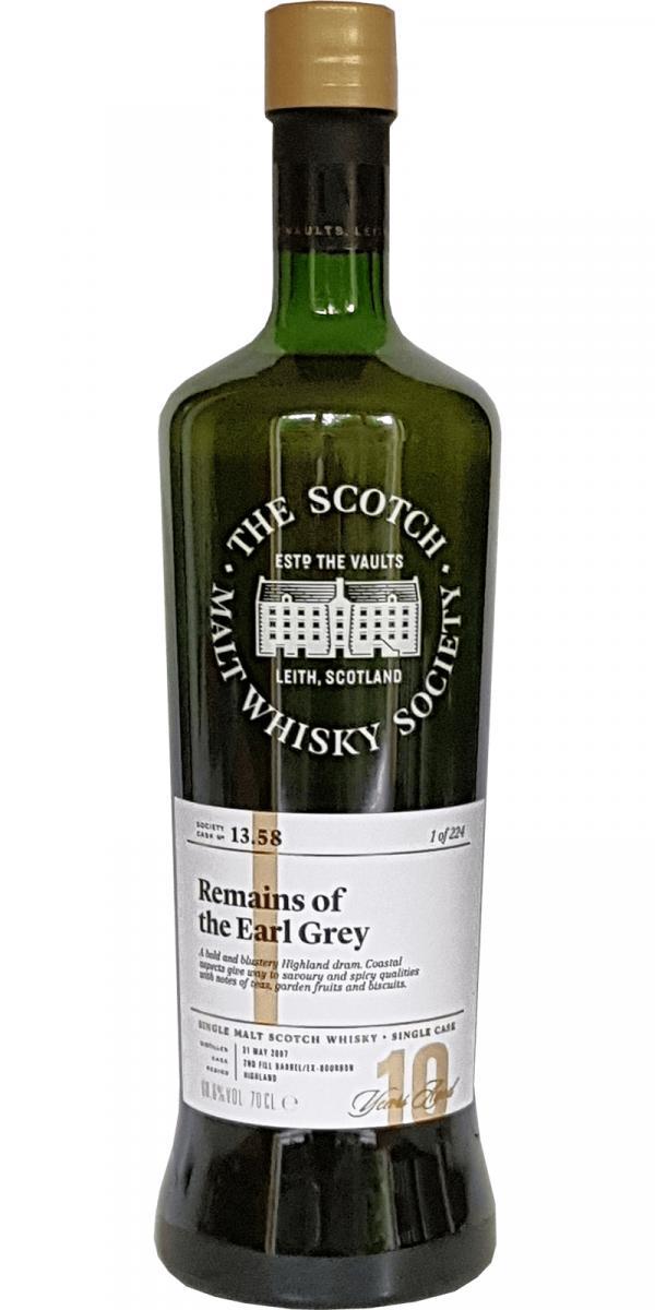 Dalmore 2007 SMWS 13.58  Remains of the Earl Grey