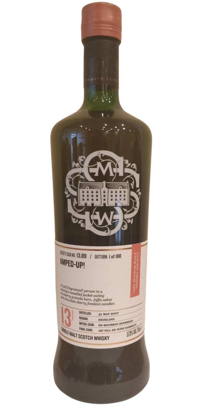 Dalmore 2007 SMWS 13.89  Amped-up!