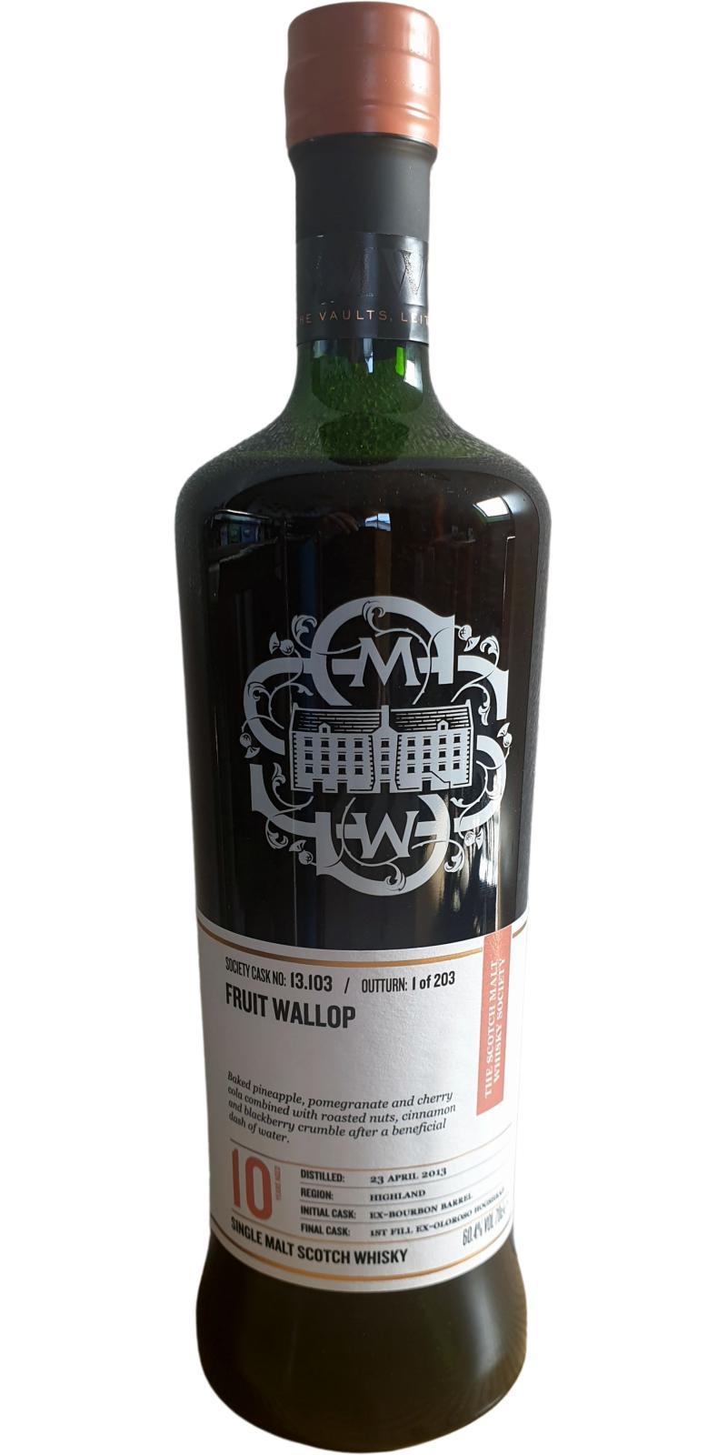 Dalmore 2013 SMWS 13.103  Fruit wallop