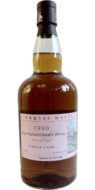 Dalmore 1990 Wy  Spiced Figs