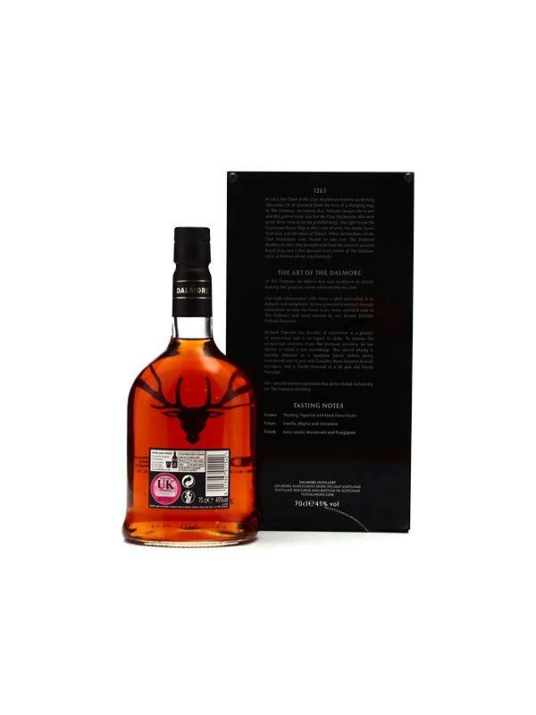 Dalmore 25-year-old W&M  Distillery Label