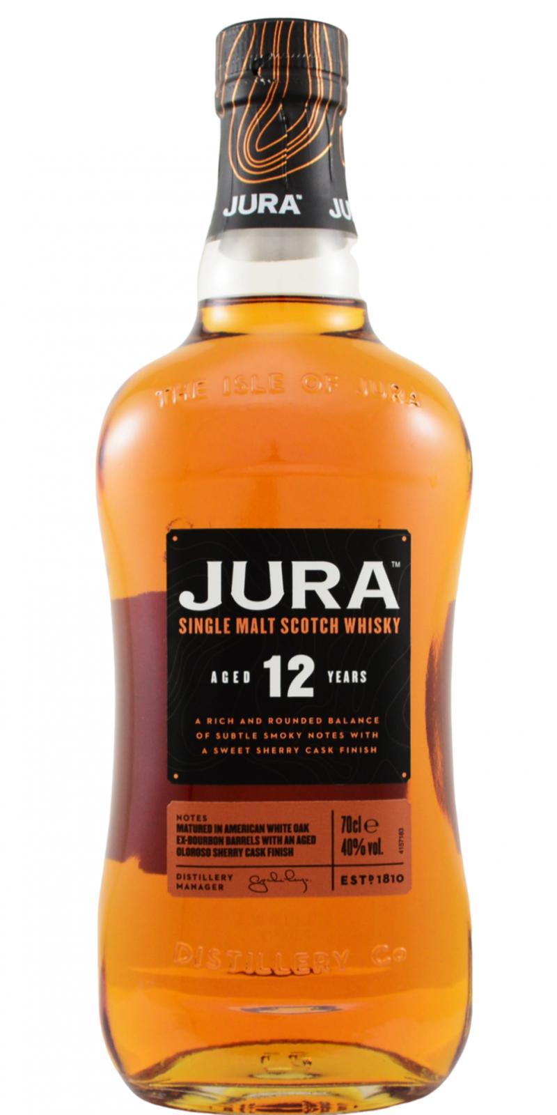 Isle of Jura 12-year-old  Single Malt Scotch Whisky