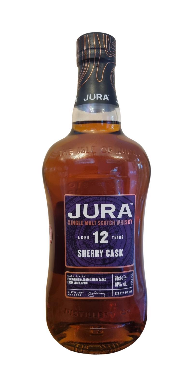 Isle of Jura 12-year-old  Sherry Cask