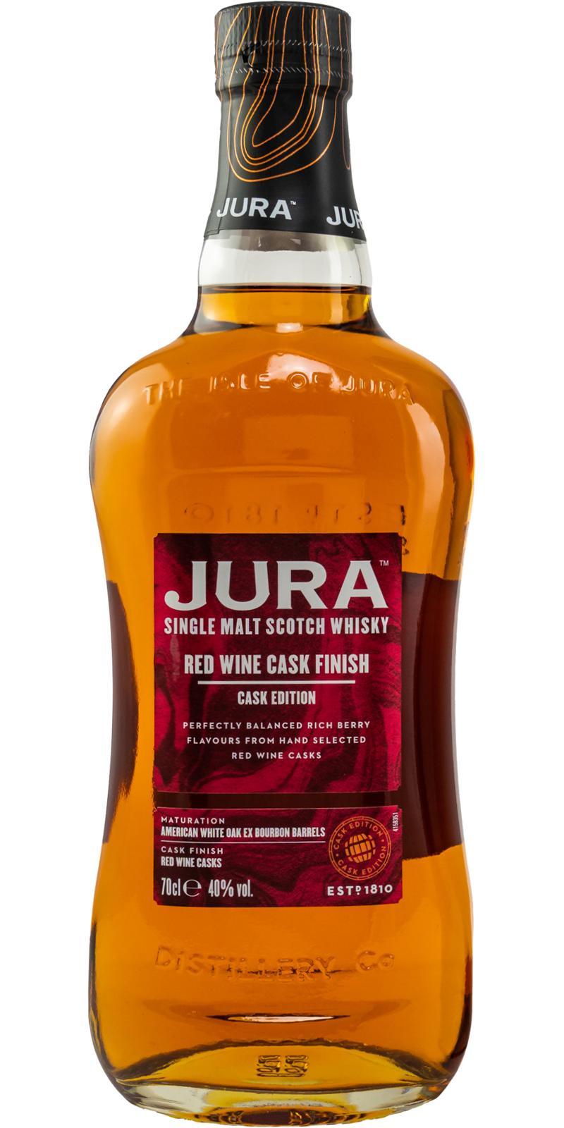 Isle of Jura Red Wine Cask Finish  Cask Edition